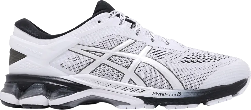  Asics Gel Kayano 26 &#039;White Black&#039;