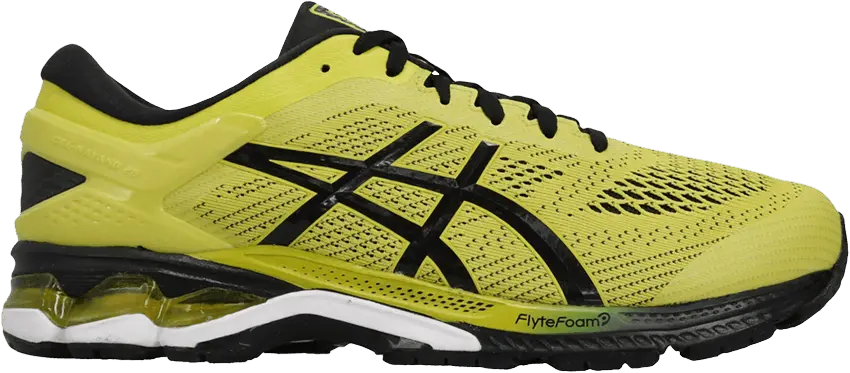  Asics Gel Kayano 26 &#039;Sour Yuzu Black&#039;