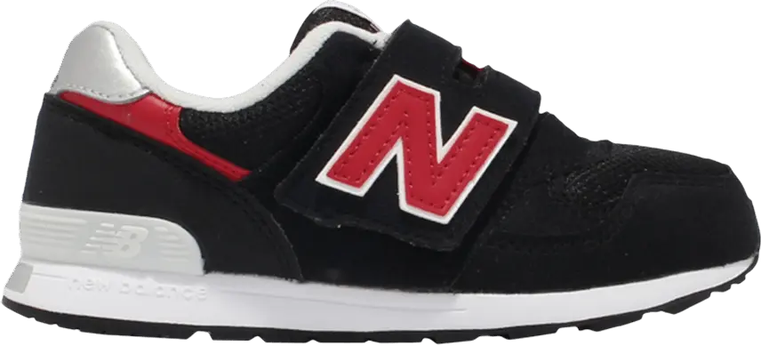  New Balance 313 Little Kid Wide &#039;Black Red&#039;