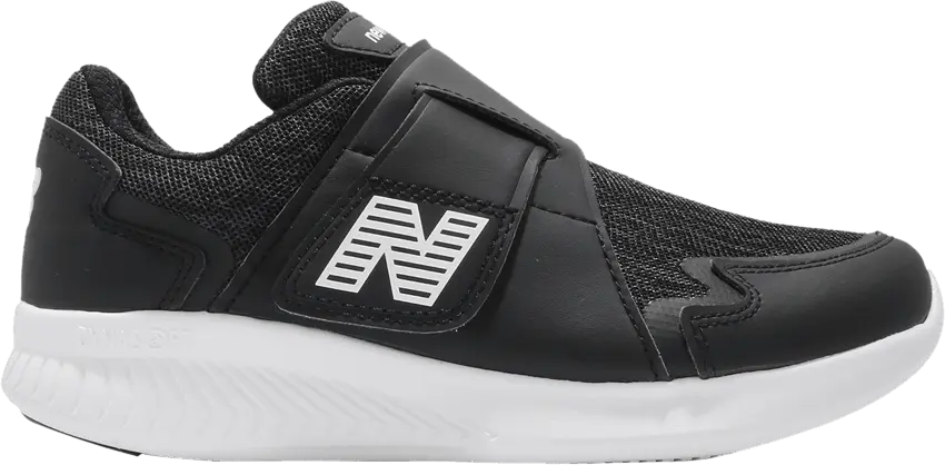 New Balance Wrap Run Kids Wide &#039;Black White&#039;