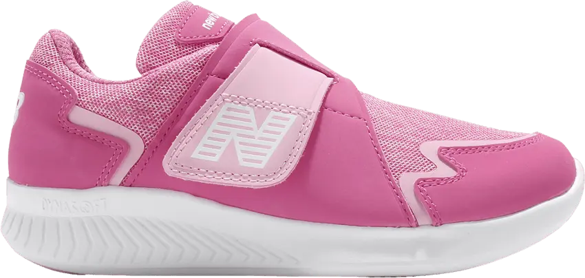 New Balance Wrap Run Kids Wide &#039;Pink White&#039;