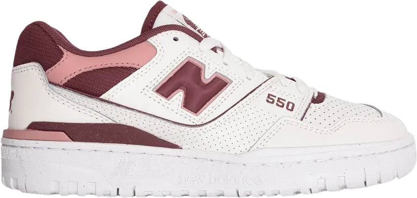  New Balance 550 Washed Burgundy (Women&#039;s)