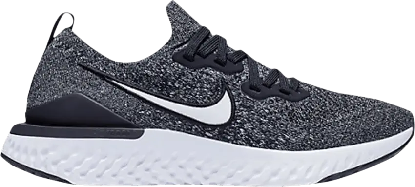  Nike Epic React Flyknit 2 Black (GS)