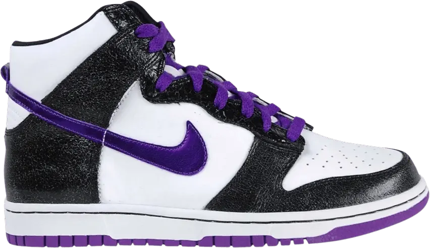  Nike Dunk High GS &#039;White Varsity Purple&#039;