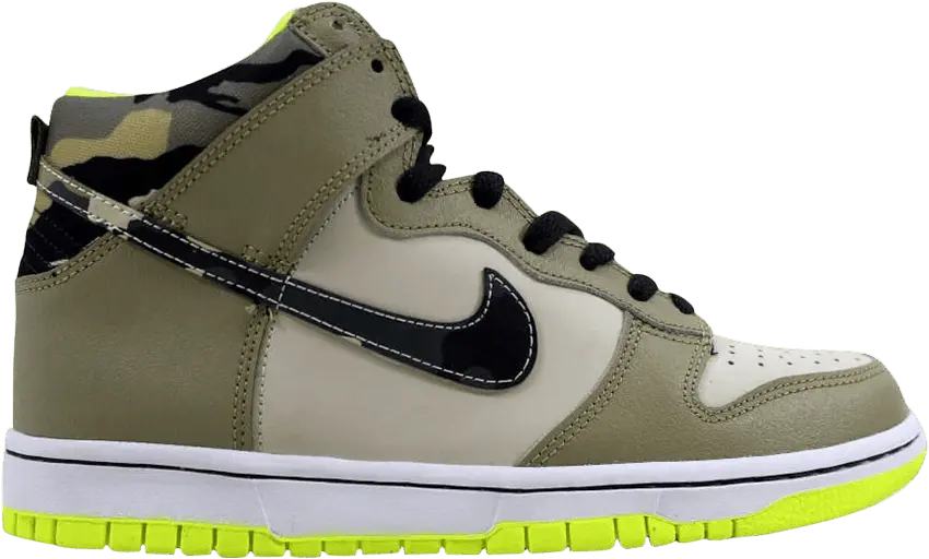  Nike Dunk High GS &#039;Light Beige Chalk&#039;