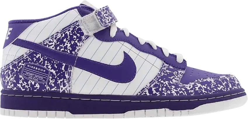  Nike Dunk Mid GS &#039;Notebook&#039;