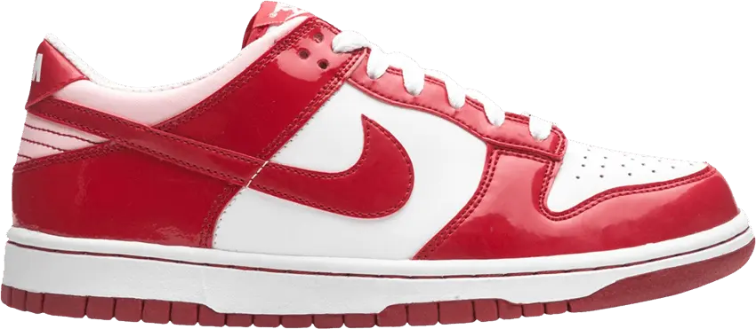  Nike Dunk Low GS &#039;White Carmine&#039;