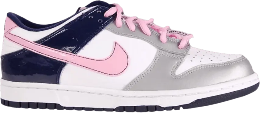  Nike Dunk Low GS &#039;White Perfect Pink&#039;