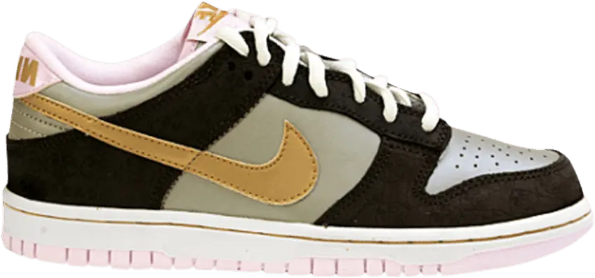  Nike Dunk Low GS &#039;Chino Metallic Gold&#039;