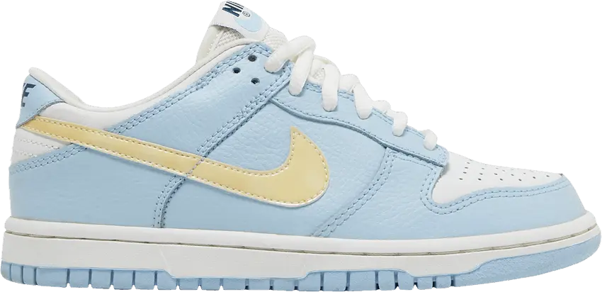  Nike Dunk Low GS &#039;Ice Blue Varsity Maize&#039;