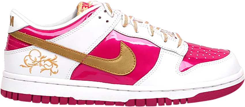  Nike Dunk Low GS &#039;Rave Pink Gold&#039;