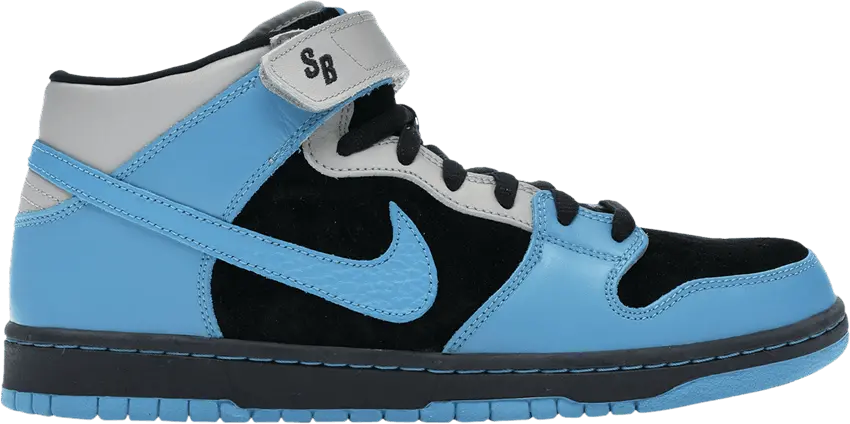  Nike Dunk Mid GS &#039;Light Blue Grey&#039;