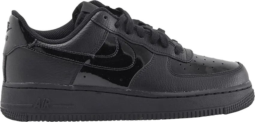  Nike Wmns Air Force 1 Low &#039;07 &#039;Triple Black&#039;