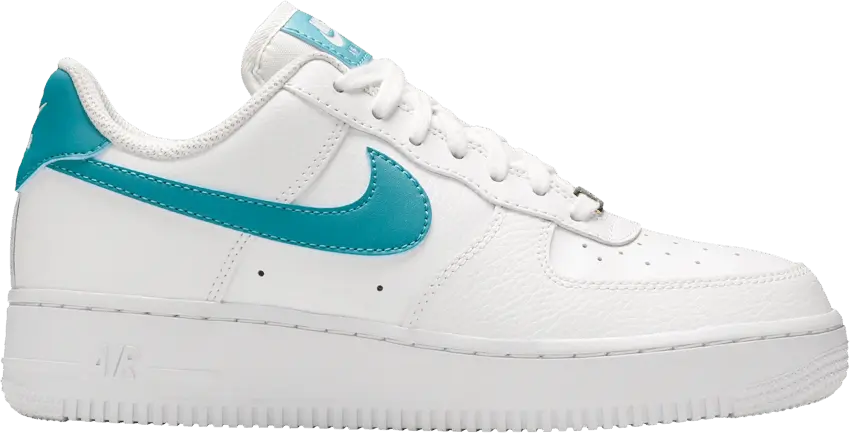  Nike Air Force 1 Low &#039;07 White Turquoise (Women&#039;s)