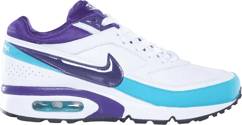  Nike Wmns Air Classic BW &#039;White Club Purple Turquoise&#039;