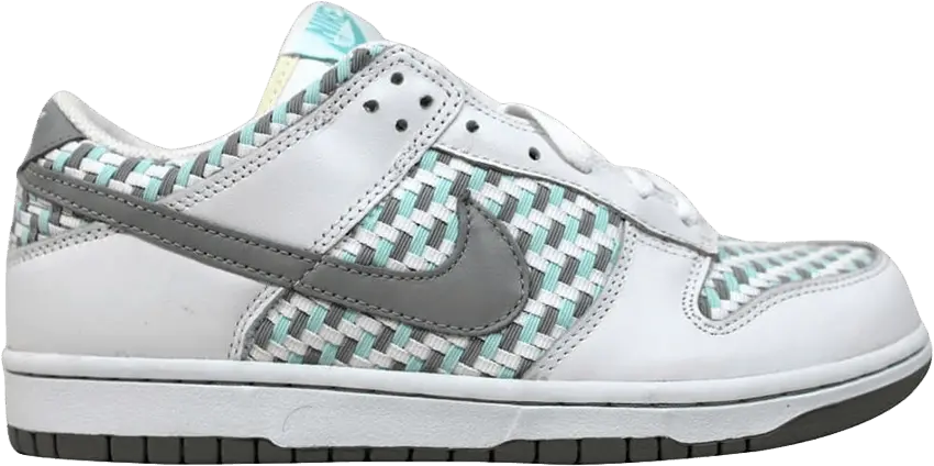  Nike Dunk Low White/Medium Grey-Skylight (W)