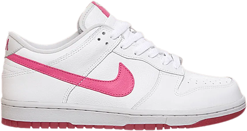  Nike Wmns Dunk Low &#039;White Bright Rose&#039;