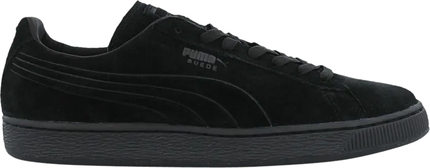  Puma Suede Emboss Iced &#039;Black&#039;
