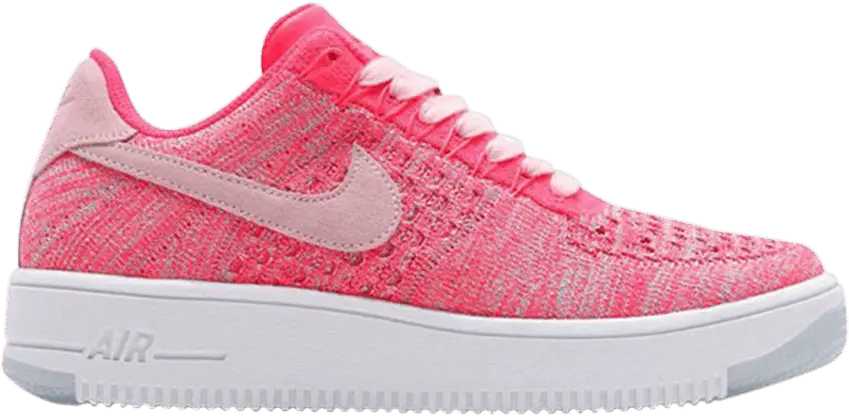  Nike Wmns Air Force 1 Flyknit Low &#039;Prism Pink&#039;