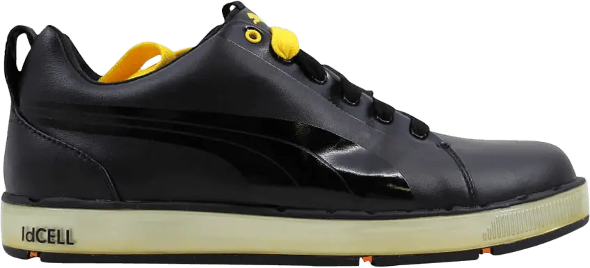  Puma HC Lux Black/Cyber Yellow-Orange