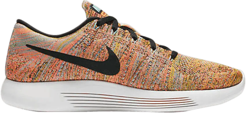  Nike LunarEpic Flyknit Low Hyper Orange Multi-Color