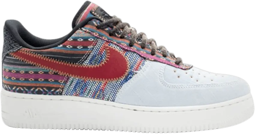  Nike Air Force 1 Low Afro Punk Light Armory Blue