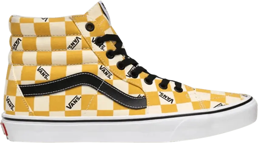  Vans Sk8-Hi &#039;Big Check - Yolk Yellow&#039;