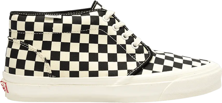 Vans OG Chukka LX &#039;Checkerboard - Black&#039;