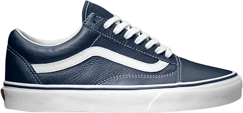  Vans Old Skool Leather Dress Blue