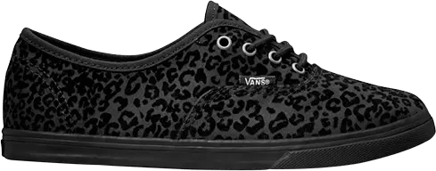  Vans Authentic Lo Pro Cheetah Black