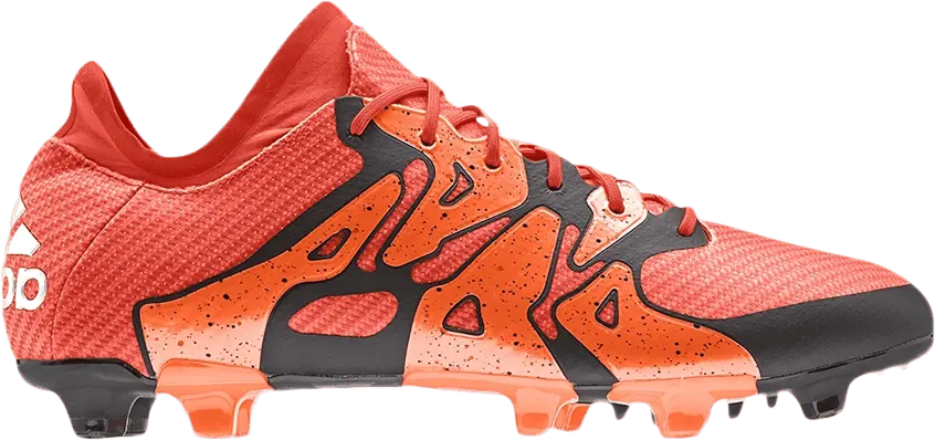 Adidas X 15.1 FG AG Leather &#039;Orange Speckled&#039;