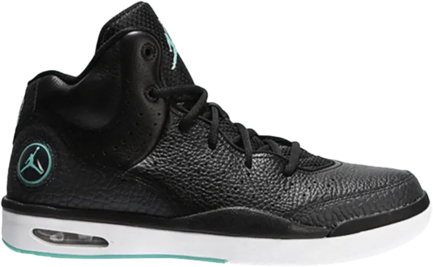 Jordan Flight Tradition Black/Hyper Turquoise-White