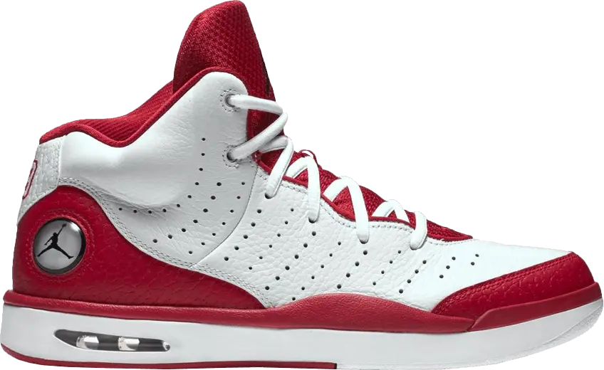 Jordan Flight Tradition White/Black-Gym Red