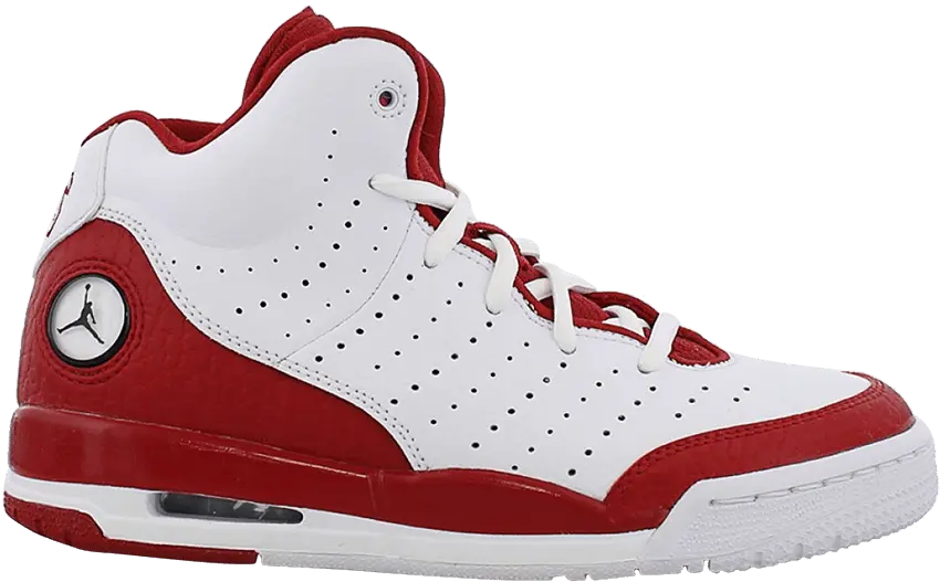  Jordan Flight Tradition GS &#039;White Gym Red&#039;