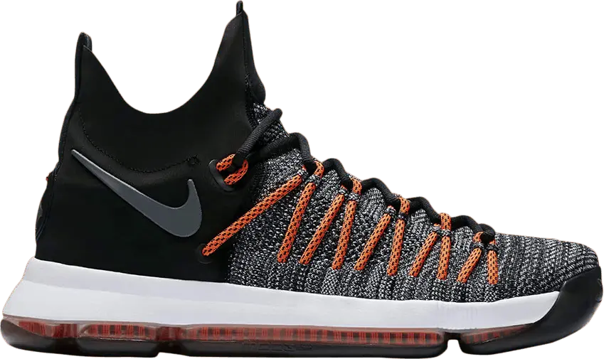  Nike KD 9 Elite Dark Grey Hyper Orange