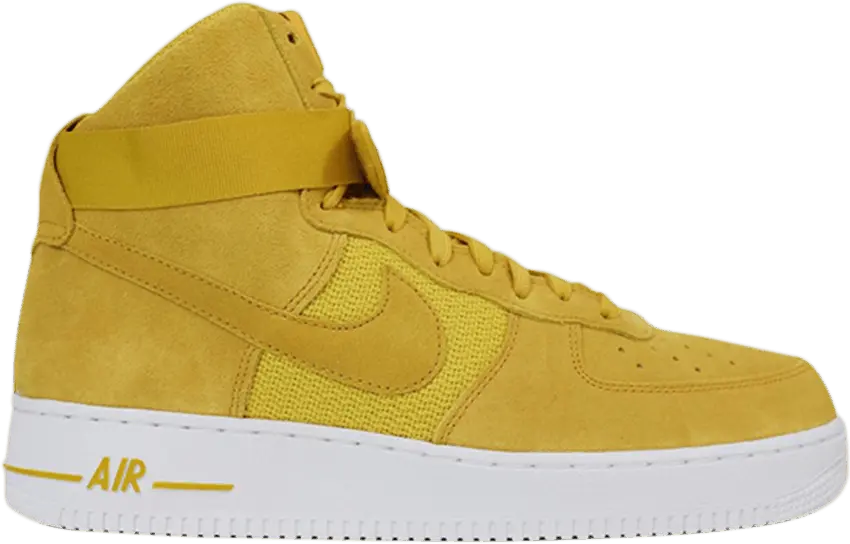  Nike Air Force 1 High &#039;07 University Gold Mineral Gold