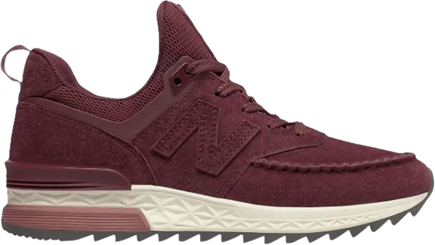  New Balance Wmns 574 Sport &#039;Burgundy&#039;