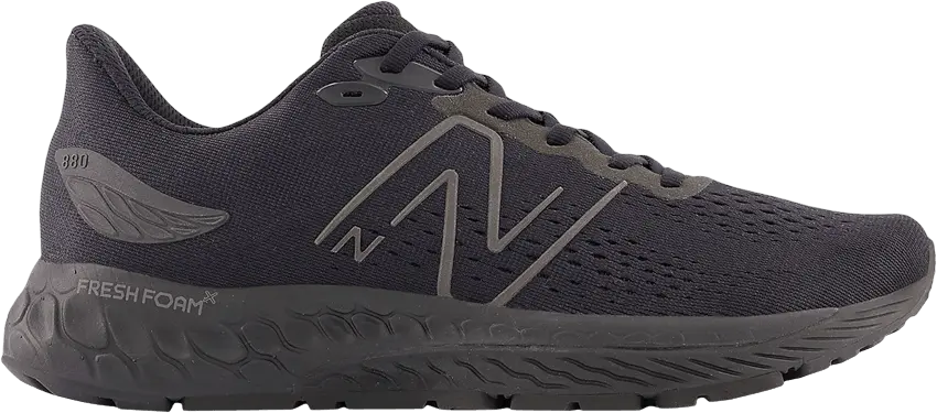  New Balance Fresh Foam X 880v12 2E Wide &#039;Black Magnet&#039;