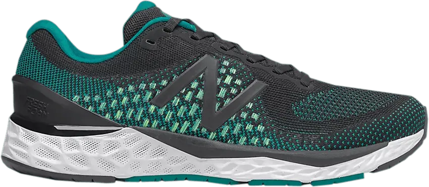  New Balance Fresh Foam 880v10 &#039;Black Team Teal&#039;