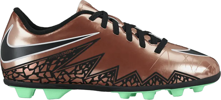 Nike Hypervenom Phade 2 FG-R GS &#039;Metallic Brown&#039;