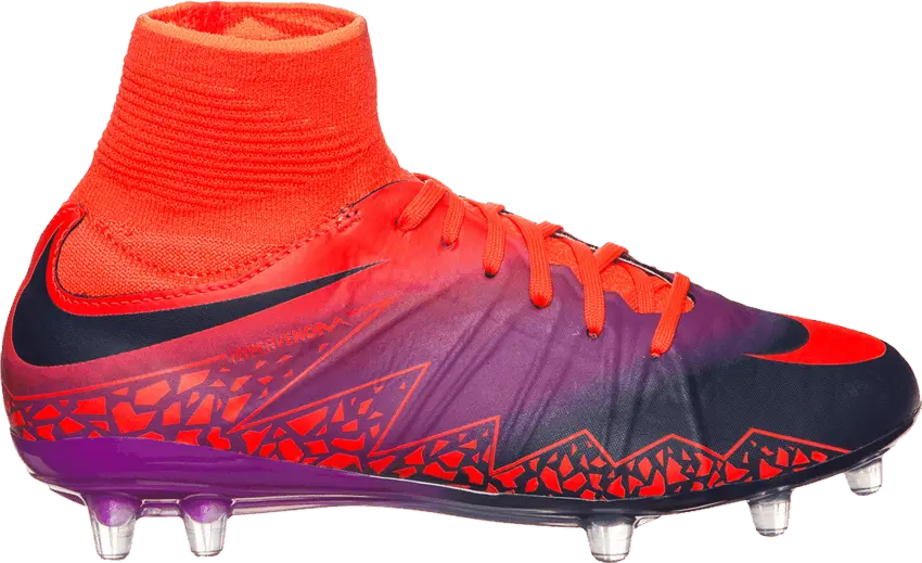  Nike Hypervenom Phantom 2 FG Jr &#039;Total Crimson Purple&#039;