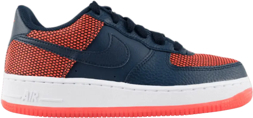  Nike Air Force 1 Premium GS &#039;Bright Crimson&#039;