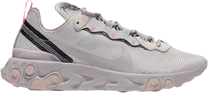  Nike Wmns React Element 55 &#039;Platinum Violet&#039;