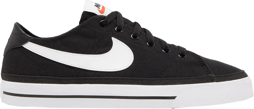  Nike Court Legacy Canvas Black White (Women&#039;s)