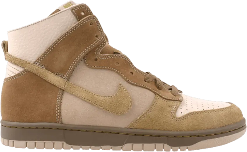  Nike Dunk High No Liner Wheat