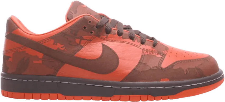  Nike Dunk Low 1 Piece [Spice/Baroque Brwn-Hoop Orange]