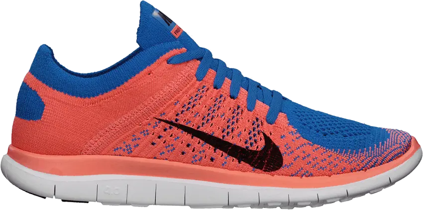  Nike Wmns Free 4.0 Flyknit &#039;Photo Blue&#039;