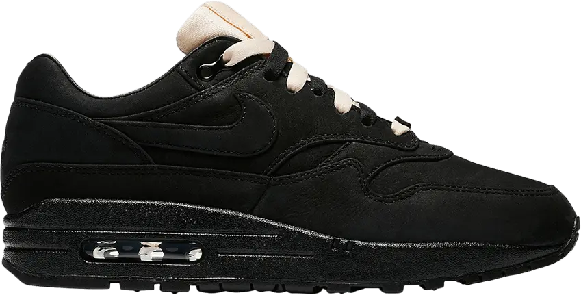  Nike Maria Sharapova x Wmns Air Max 1 &#039;Black Suede&#039;