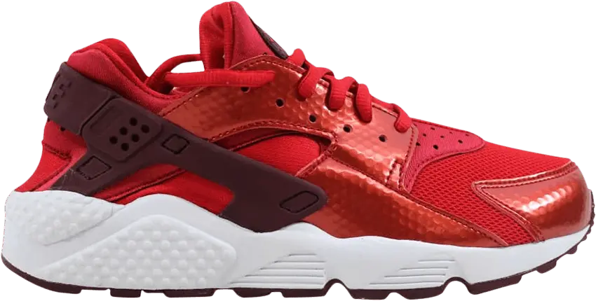  Nike Air Huarache Run University Red/Night Maroon-White (W)