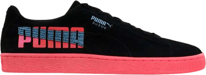  Puma Wmns Suede Classic &#039;Glitz - Black Pink Alert&#039;